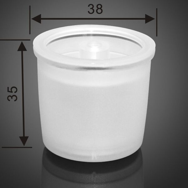 

pack of 1 stainless steel plastic reusable coffee filter refillable capsule cup clean up quickly with warm coffee filters
