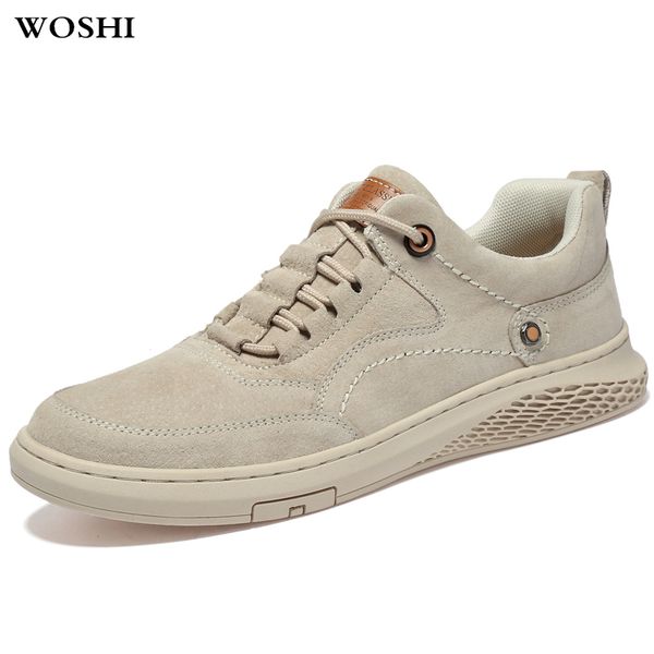 

men's shoes suede genuine leather casual shoes lace up cow leather loafers moccasins flat oxford, Black