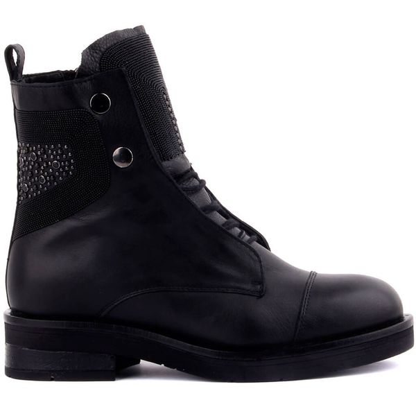 

sail-lakers black leather zipper women 's postal boat