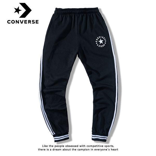 

с логотипом мужчин случайные брюки моды люксовый бренд высокого качества продажи брюки хлопка тенденции наружной печати заказа брюки boutiqu, Black