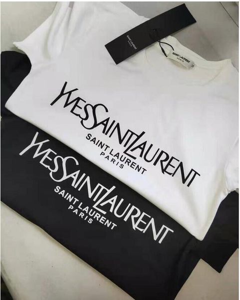 

40ss t shirt letter printed t-shirt short sleeve women fashion hip hop street style tee shirt size xxl, White