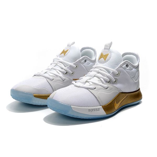 paul george shoes gold