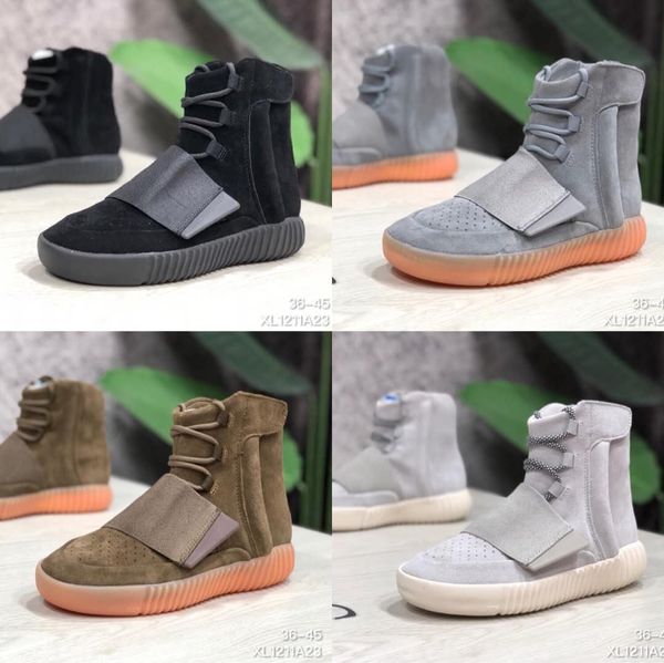 

Classic Kanye West 750 Runner Sport Running Shoes Men Women High Designer Sneakers Trainers Shoes 2019 Top Quality Athletic Size 36-45