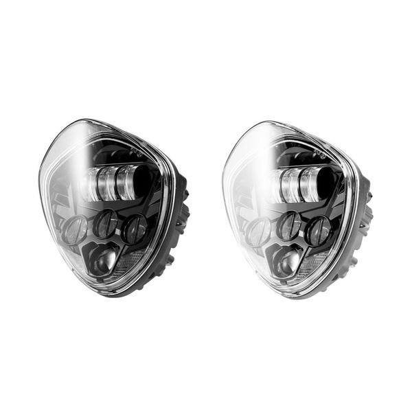 

motorcycle led headlight high-low beam 40w 6500k bright motorbike head lamp for victory 2010-2016 for cross-country