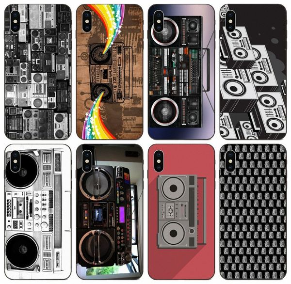 

tongtrade] ретро бумбокс music blaster чехол для apple iphone 11 pro xs max 8s 7s 6s samsung grand i9082 prime huawei p20 p30 pro case