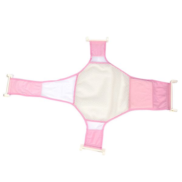 

newborn infants bathing seat support net sling shower mesh hammock for bathtubs