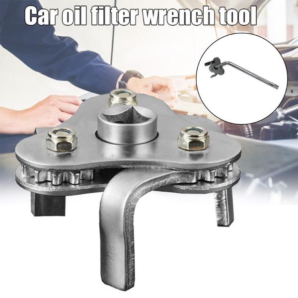 

two way oil filter wrench drive 3-jaw remover 60-110mm tool for car trucks lad-sale