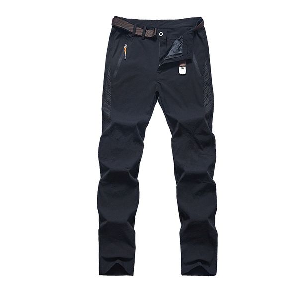 

2019 new men outdoor trekking quick dry pants senderismo sports hunting trousers climbing camping hiking pants, Black;green