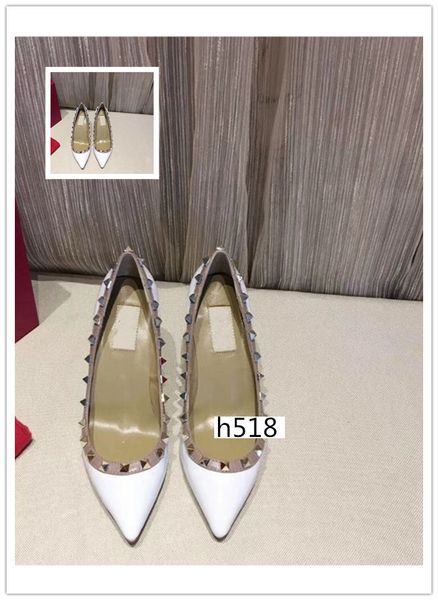 

дизайнерские шпильки высокие каблуки кожаные заклепки сандалии женская обувь валентина туфли на высоком каблуке 8.5 см оптом, Black