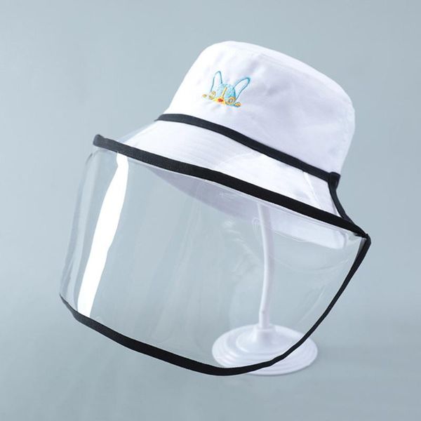

protective hat baby boys girls kids girls anti-spitting removable dustproof cover fisherman cap hat czapka dla dziewczynki, Yellow