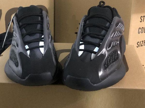 

official kanye west originals 700 v3 azael running shoes black white 3m darth vader colors runner men women sports sneakers ef9897 with box