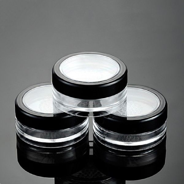 

10g 10ml empty loose face powder blusher puff case box makeup cosmetic jars containers with sifter lids