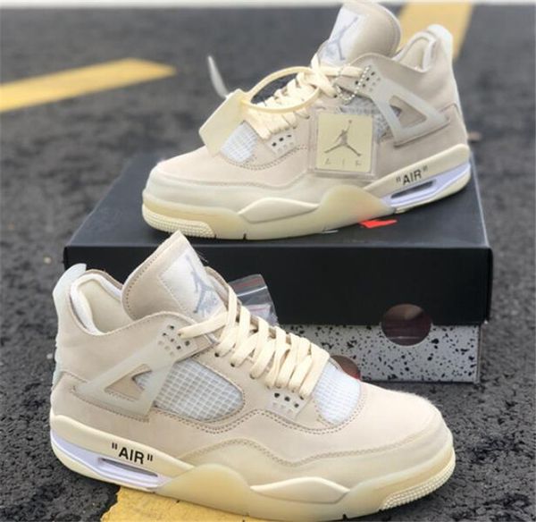 

2020 off authentic white x 4 sp wmns sail bred man basketball shoes muslin white black virgil abloh trainers sneakers a01