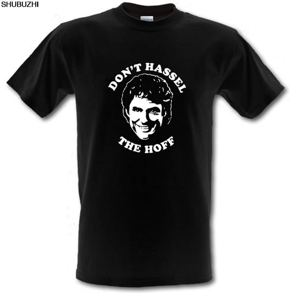 

david hasselhoff don't hassel the hoff baywatch heavy cotton t-shirt all sizes sbz4451, White;black