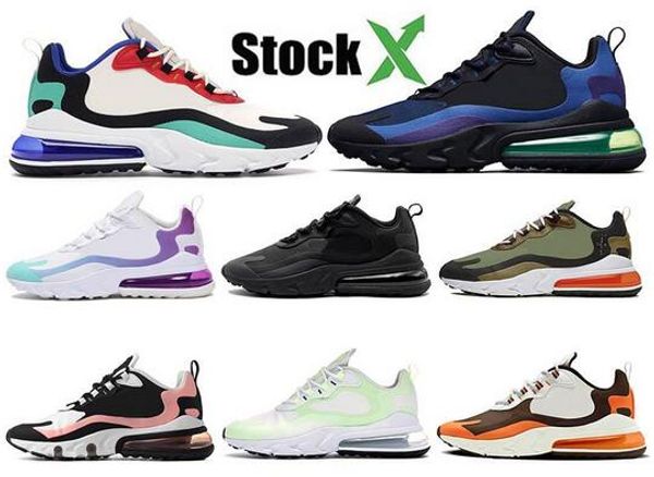 

36-47 run react cushions running shoes for mens women reacts bauhaus optical white black hyper jade breathable off sports trainers