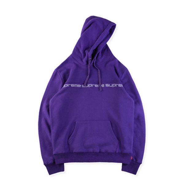 

letter hip hop american text stripe skateboard fashion hooded hoodie cool men women hoody cotton casual male hoodie size s-xl, Black
