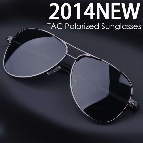 

2014 real p polarized navigator design mens driving fishing uv400 uv 100% navigationsunglasses with test card 7567, White;black