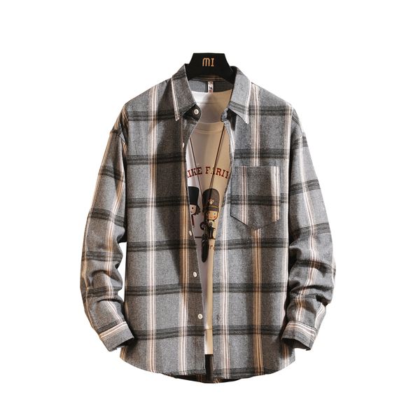 

mens business casual long sleeved men button shirt classic striped slim fit male social men's dress shirts, White;black
