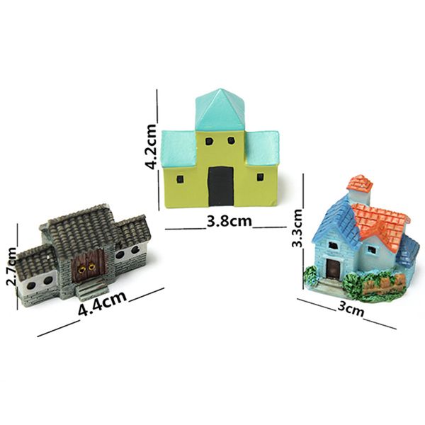 

diy craft landscape dollhouse house potted plant garden decor