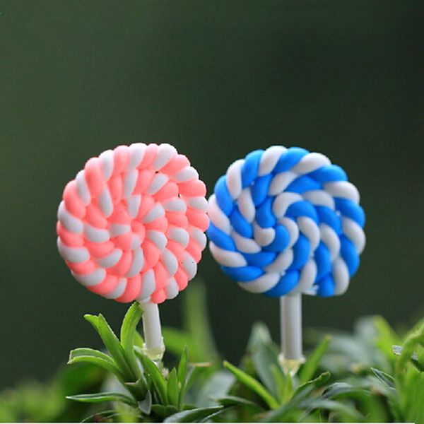 

мини симпатичные леденец micro пейзаж украшения декор сада diy