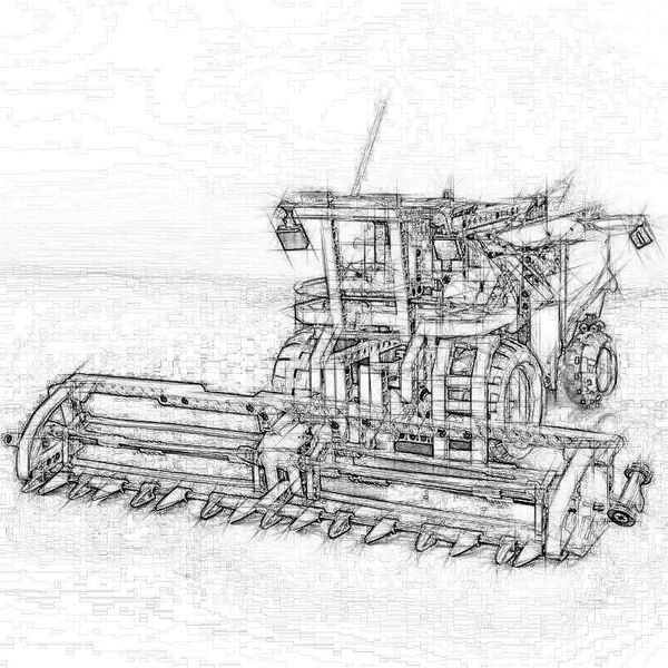 

20041 1107pcs genuine technic series the combine harvester set 8274 educational building blocks bricks toys dbp172