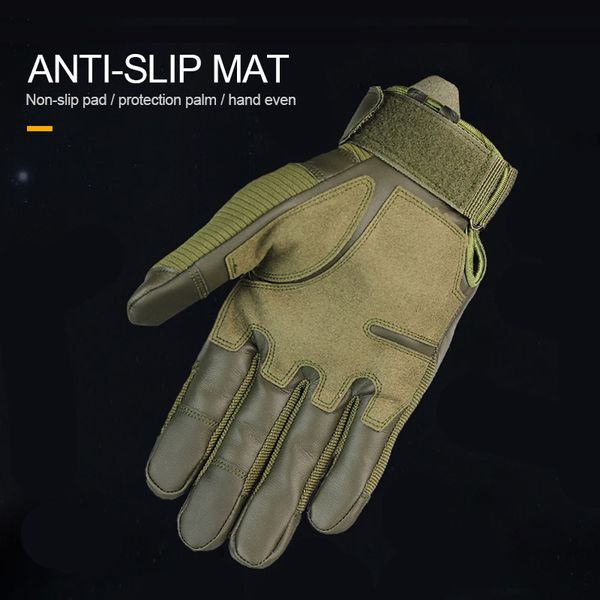 

2019 high grade durable multifunctional gloves touchscreen leather buffer outdoor sports keep warm bicycle hiking gloves, Black