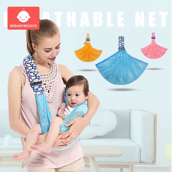 

регулируемое несущая младенца малышей сетки ткань эластичный слинг wrap дышащие удобная nursing крышка infant wrap слинг carrier