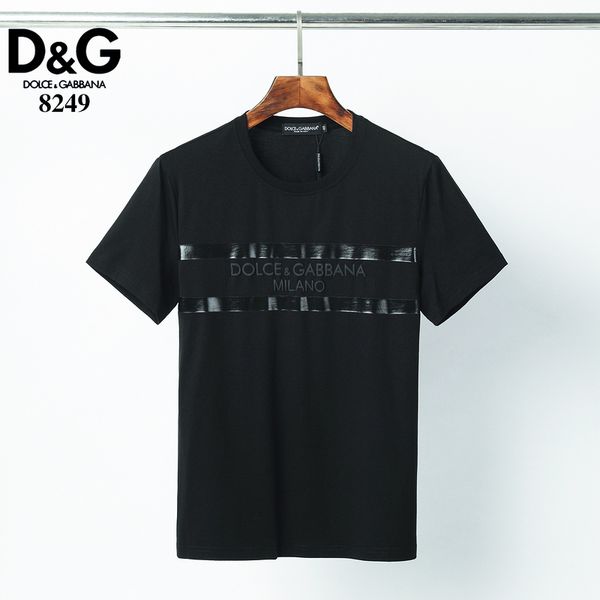 

luxury mens designer t shirt letter print round nec short sleeve black white fashion men women tees