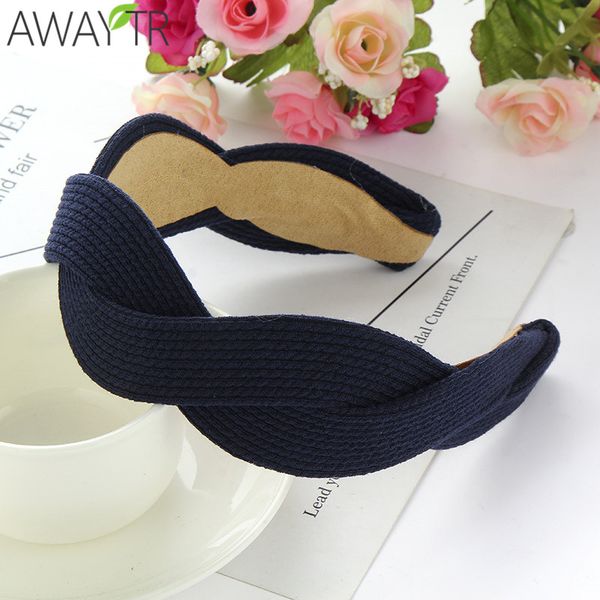 

hair accessories 3 style girls vintage cross headband snake pattern s head band 5 cm wide cloth princess crown women hoop 2021 1pc