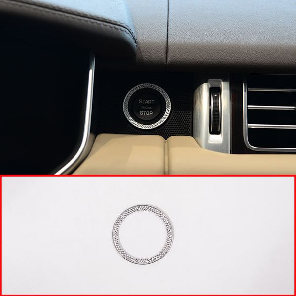 

для discovery sport l550 2020 car-styling abs chrome автомобилей начало кольцо обрезка аксессуары для интерьера