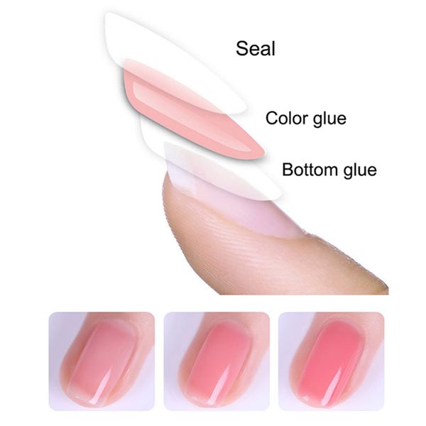 

nail polish gel 6ml nature diy manicure long lasting non-toxic nails art makeup kg66
