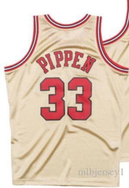 gold scottie pippen jersey