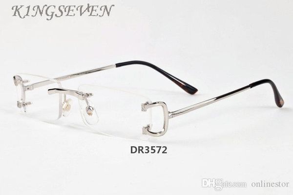 

rimless sunglasses women designer retro buffalo sunglasses classic female gradient sun glass men vintage sun glassesdr3772, White;black