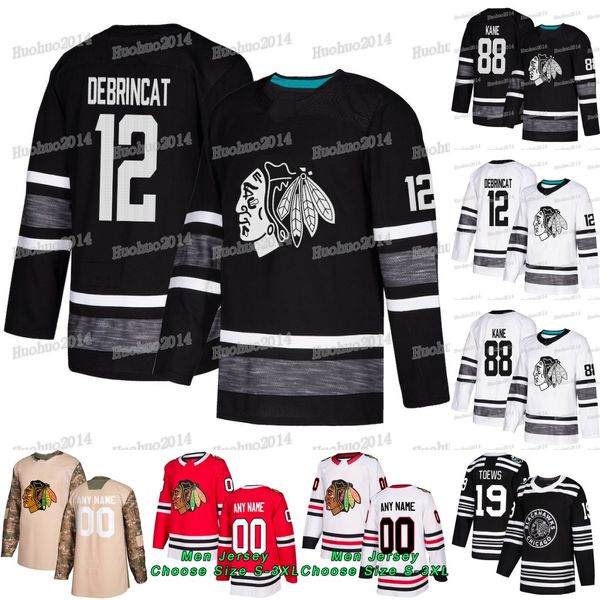 

2019 All Star Alex DeBrincat Chicago Blackhawks Jonathan Toews Patrick Kane Duncan Keith Brandon Saad Seabrook Dylan Strome Perlini Jersey