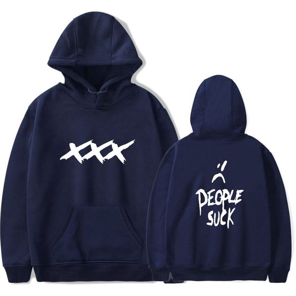 

rip xxxtentacion hip hop hoodies 2019 spring autumn new casual hoodies plus size sweatshirt 6 colors ing, Black