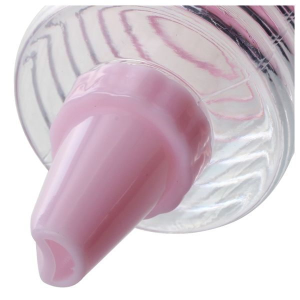 

cake biscuit cookie decorating kit icing piping syringe 8 nozzles(pink