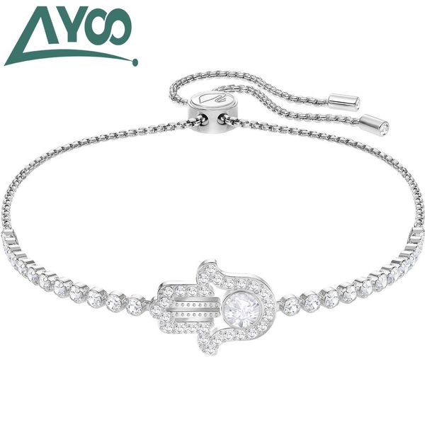 

ayoob swa material, palm mini women's bracelet, Golden;silver