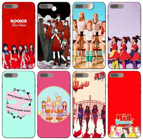 

[tongtrade] pretty red velvet kpop girl group case for iphone 8 7 6 5 4 plus x xs 11 pro max galaxy s9 s10 5g huawei y9 sony xperia x case