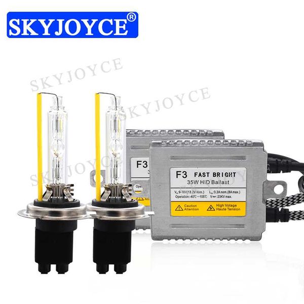 

skyjoyce 12v 35w original heartray dlt f3 hid kit fast satrt dlt f3b hid ballast h1 h7 h11 d2h 4500k 5500k heartray bulb