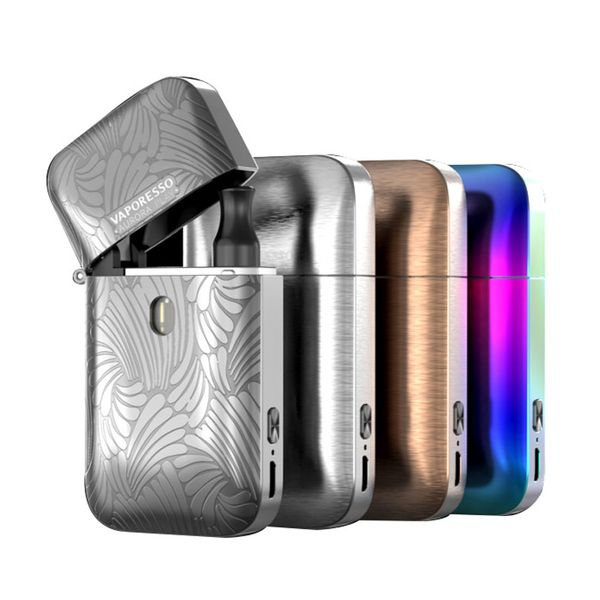 

Original Vaporesso Aurora Play Kit 650mAh Built-in Battery 2ml Pod Cartridge All in One Vape Kits 100% Authentic Ecig DHL Free