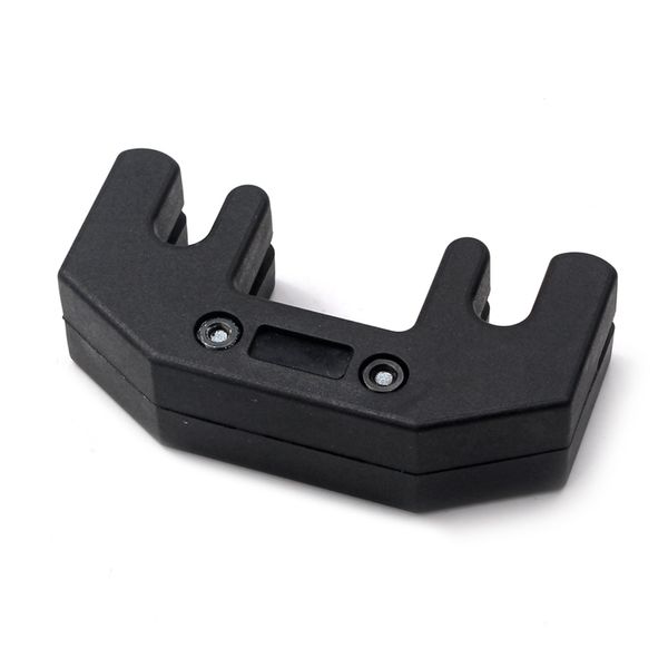 

rubber coated heavy metal practice mute for cello & viola black