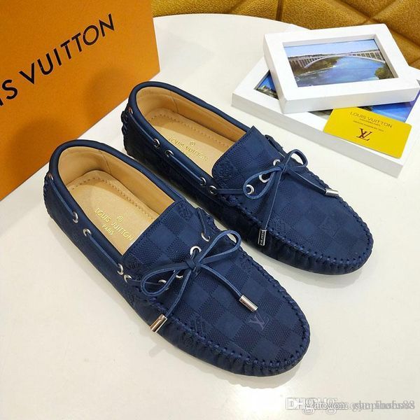 

luxury fashion men shoes designer leather flats formal shoes mens peas casual shoes comfortable and breathable sneakers, Black