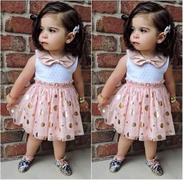 

Fashion Elegant Pink Girl Dress Summer Baby Girls Dress Sleeveless Tulle Tutu Girl's Sequin Party Dresses 2 3 4 5 6Y