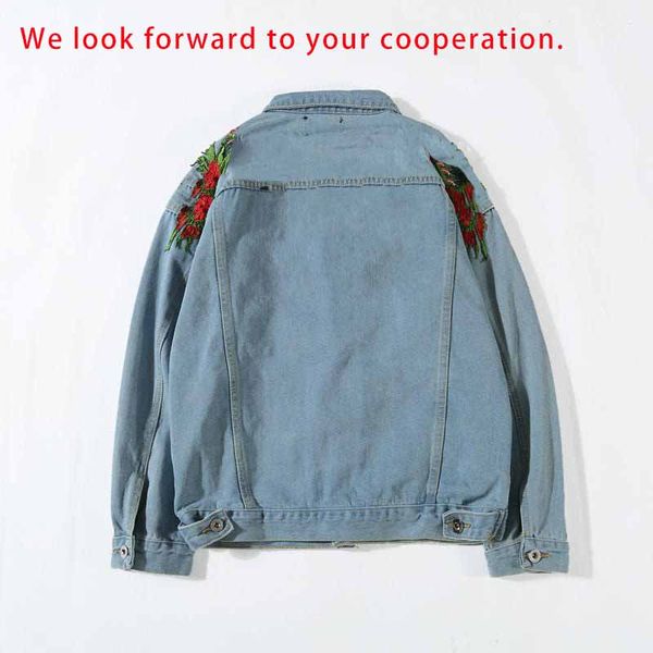 

men's denim jacket hoodie spring antumn motorcycle causal men and women slim denim hoodie fashion denim jacket size m-2xl, Black;brown