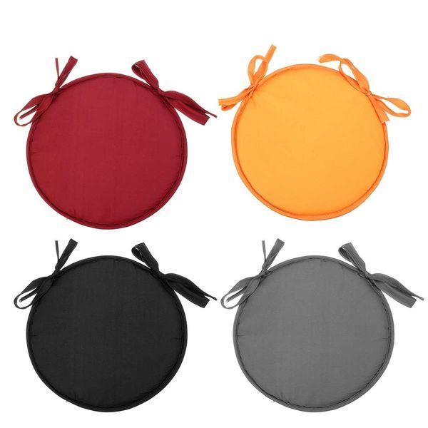 

30cm chair cushions seat round pad for dinning chairs outdoor indoor floor kitchen soft tie on chair pad home decoration