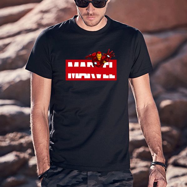 

new fashion t-shirt designer summer t-shirt for men women with box logo print cool fashion tee size m-4xl t002a421-3, White;black