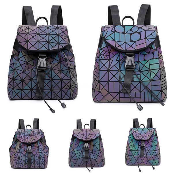 

designer backpack 2020 new medium messenger bags women fashion flap bags leather pu geometric shoulder bag cross body #344