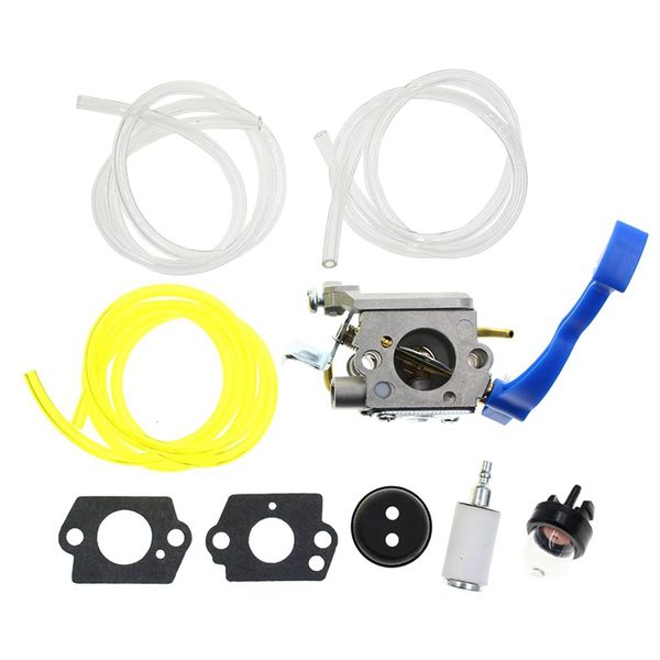 

carburetor for 125b 125bvx 125bx leaf blower trimmer replaces zama c1q-w37 carb with fuel line kit