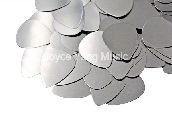 

niko 30pcs no logo printing standard shape heavy 0.3mm stainless steel metal electric guitar bass picks plectrums
