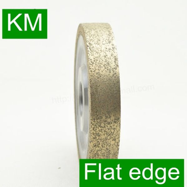 

km 50x22xfe12/15/19/25mm flat edge (1a1)peripheral daimond wheels,grinding wheel,for glass grinding machine